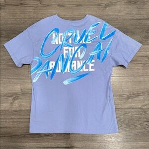 Cruel Pancake Blue No Time For Romance Tee Men’s Size Small/Medium